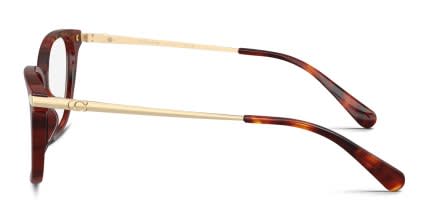 Coach HC6303U Tortoise glasses - Tortoise - Side View