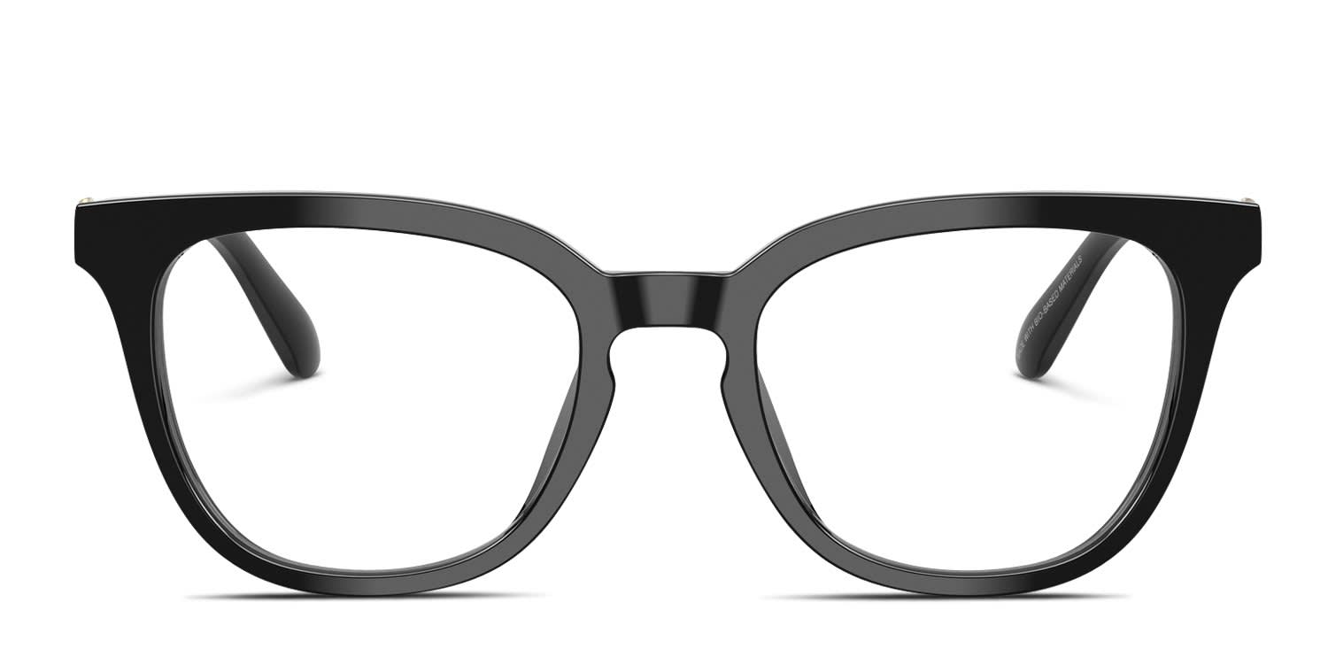 Coach HC6305U Black glasses - Black - Frontal View