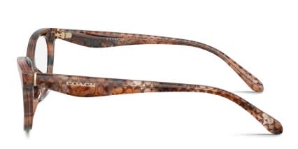 Coach HC6307U Brown glasses - Brown - Side View