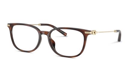Coach HC6312D Tortoise glasses - Tortoise - Angle View