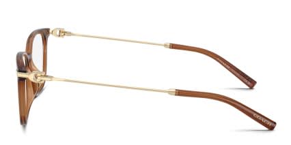 Coach HC6312D Brown glasses - Brown - Side View