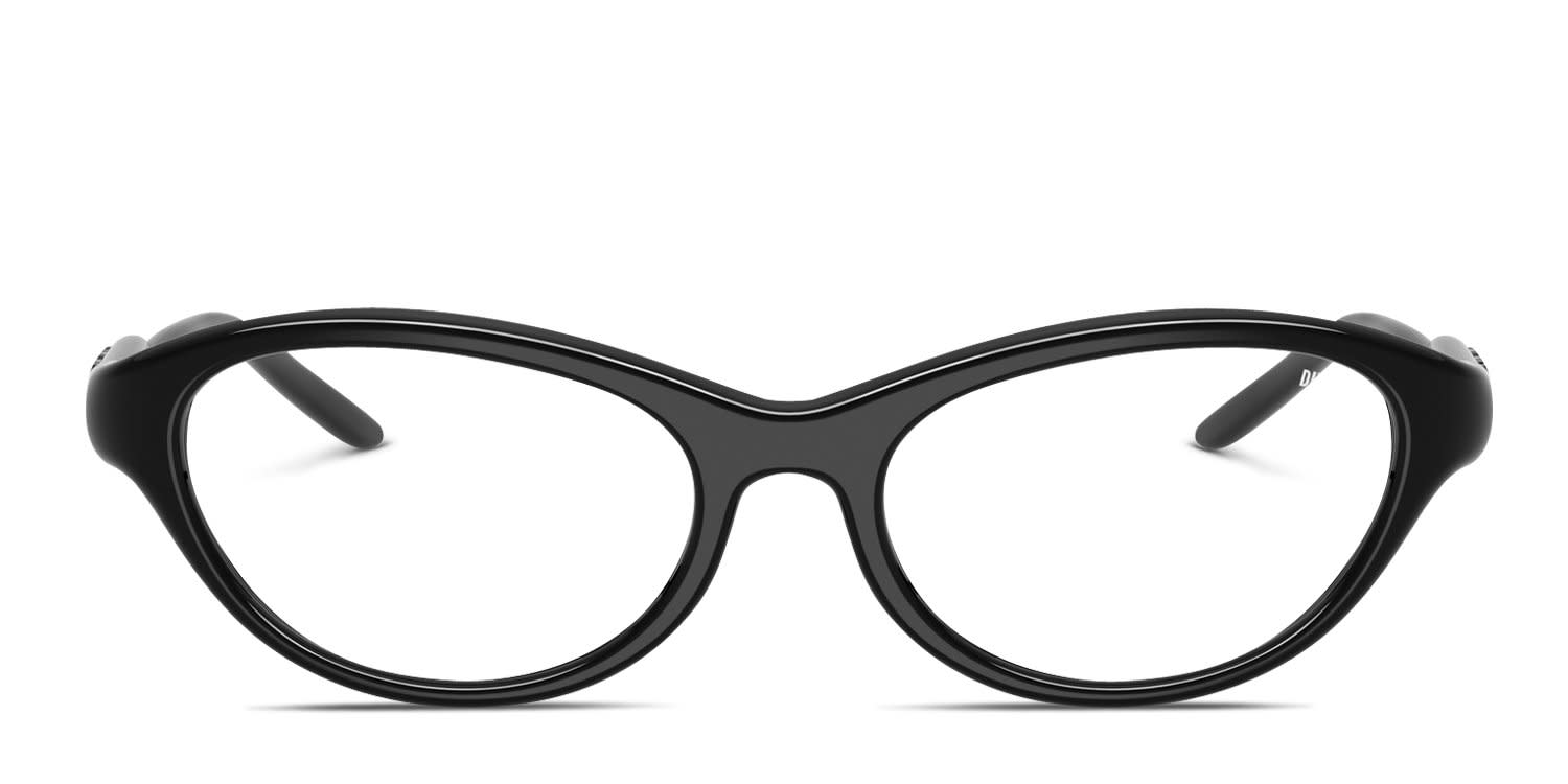 Diesel DL6013U Black glasses - Black - Frontal View
