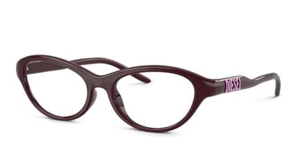 Diesel DL6013U Red glasses - Red - Angle View