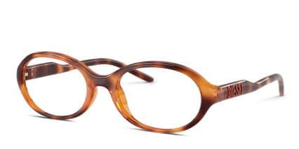 Diesel DL6014U Tortoise glasses - Tortoise - Angle View