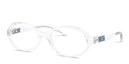 Diesel DL6014U Clear glasses - Clear - Angle View