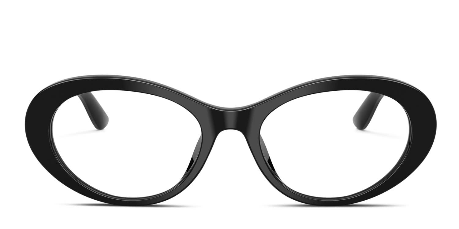 Dolce & Gabbana DG3450 Black glasses - Black - Frontal View