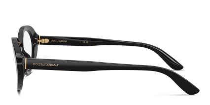 Dolce & Gabbana DG3450 Black glasses - Black - Side View