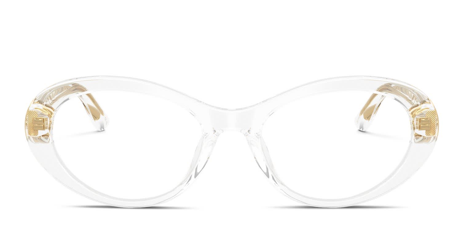 Dolce & Gabbana DG3450 Clear glasses - Clear - Frontal View