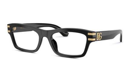Dolce & Gabbana DG3454 Black glasses - Black - Angle View