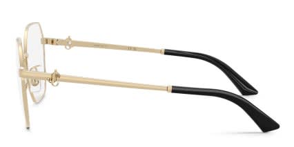 Jimmy Choo JC2023B Gold glasses - Gold - Side View