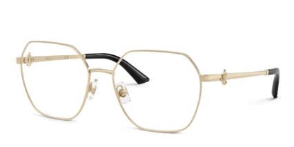 Jimmy Choo JC2023B Gold glasses - Gold - Angle View