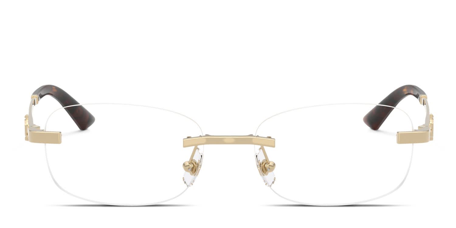 Jimmy Choo JC2025BD Gold glasses - Gold - Frontal View