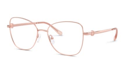 Michael Kors MK3108 Zakynthos Gold glasses - Gold - Angle View