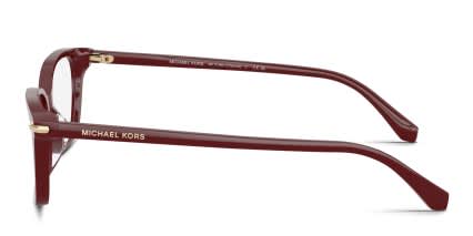 Michael Kors MK4196U Chennai Red glasses - Red - Side View