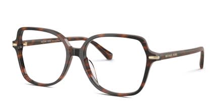 Michael Kors MK4197U Goa Brown, Tortoise glasses - Brown / Tortoise - Angle View