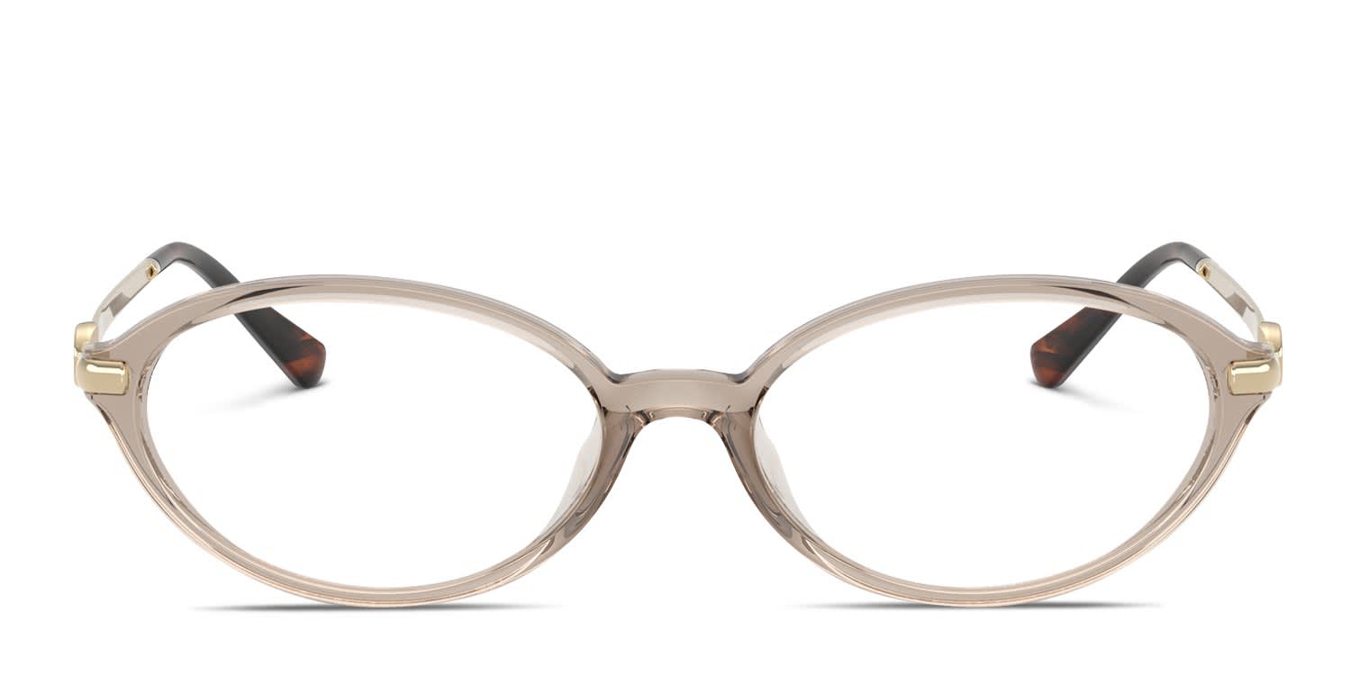 Michael Kors MK4199U Kensington Beige, Clear glasses - Beige / Clear - Frontal View