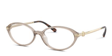 Michael Kors MK4199U Kensington Beige, Clear glasses - Beige / Clear - Angle View