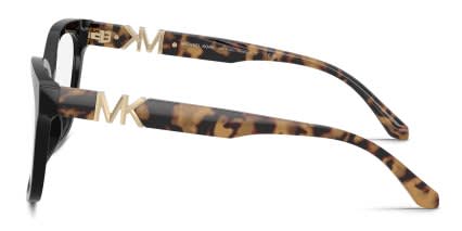 Michael Kors MK4203U Topanga Black glasses - Black - Side View