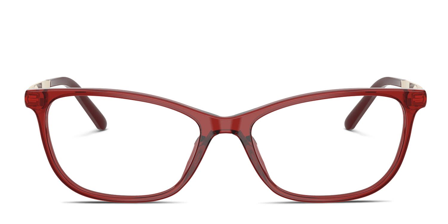 Miu Miu MU09ZV Red glasses - Red - Frontal View