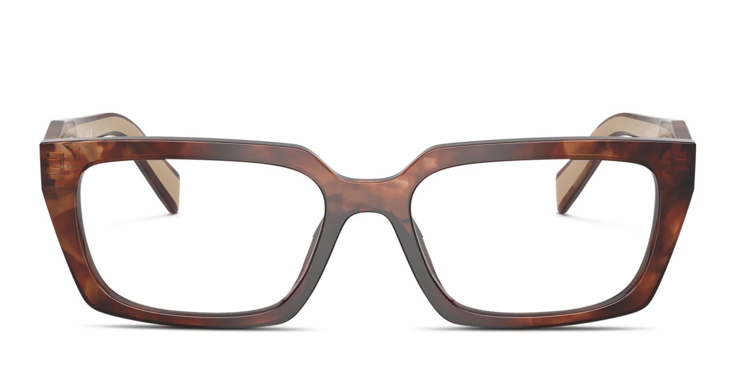 Prada PR D05V Gold, Tortoise glasses - Gold / Tortoise - Frontal View
