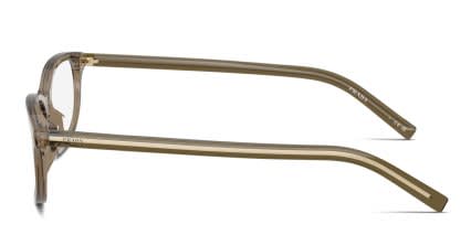 Prada PRD15VU Clear, Brown glasses - Clear / Brown - Side View