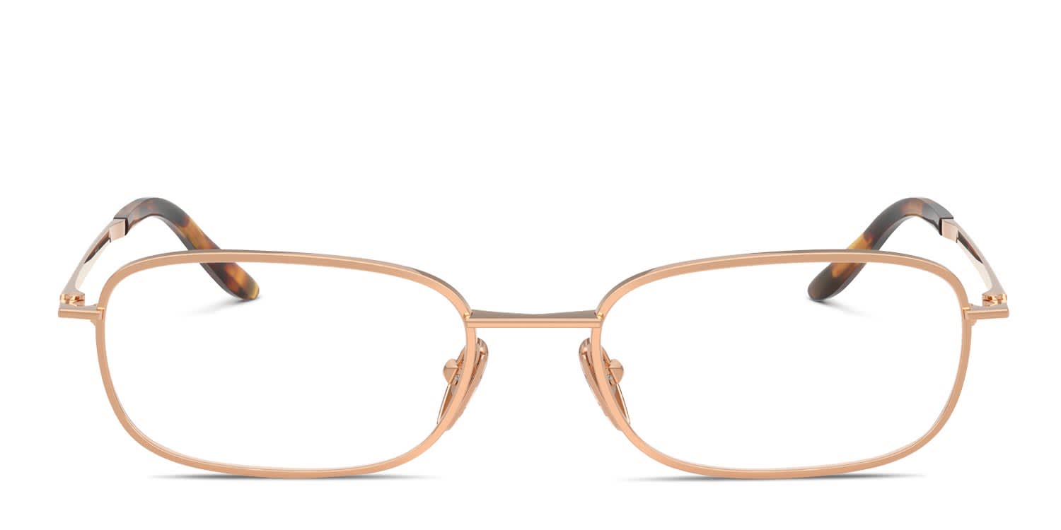 Prada PRD56V Gold glasses - Gold - Frontal View