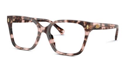 Ralph Lauren RA7158U Pink, Tortoise glasses - Pink / Tortoise - Angle View