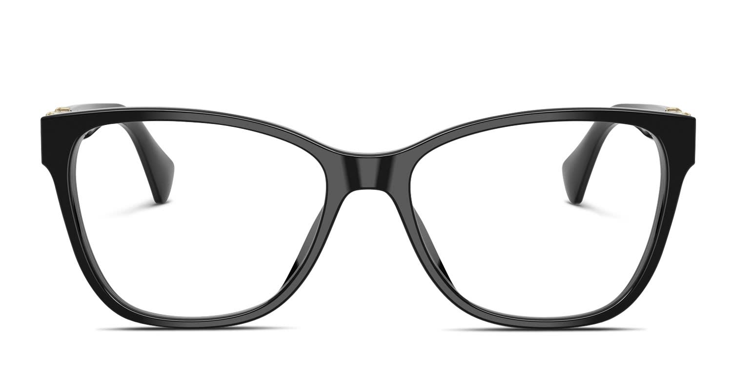 Ralph Lauren RA7199U Black glasses - Black - Frontal View