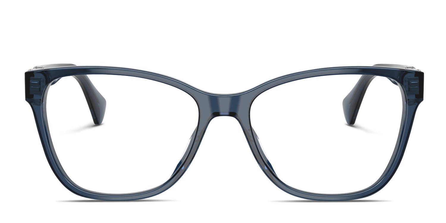 Ralph Lauren RA7199U Blue, Clear glasses - Blue / Clear - Frontal View