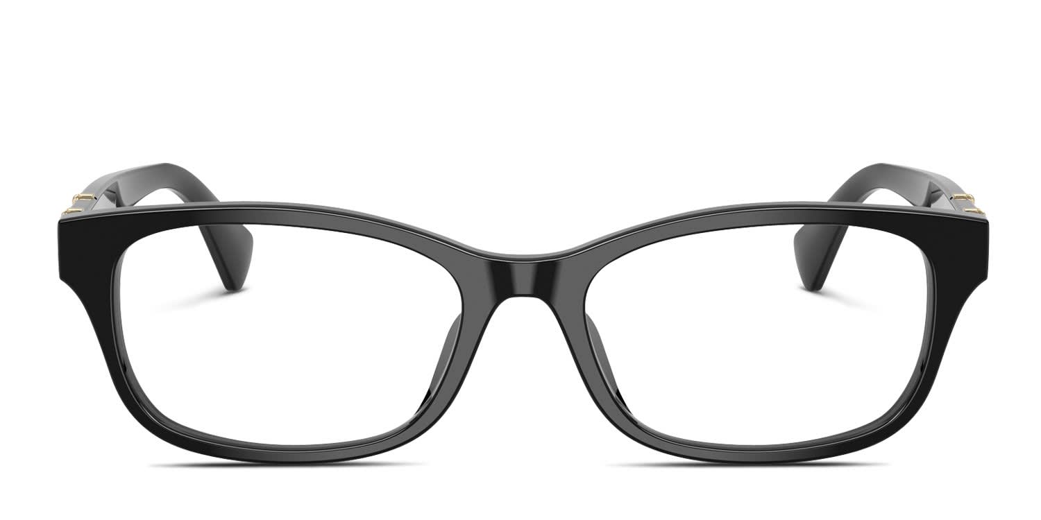 Ralph Lauren RA7201U Black glasses - Black - Frontal View
