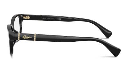 Ralph Lauren RA7201U Black glasses - Black - Side View
