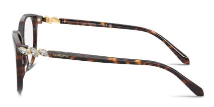 Swarovski SK2070 Tortoise glasses - Tortoise - Side View
