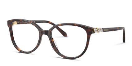Swarovski SK2070 Tortoise glasses - Tortoise - Angle View