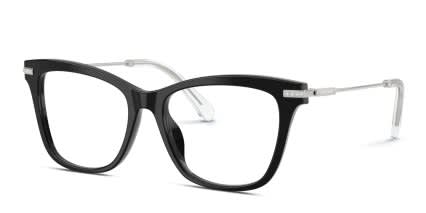 Swarovski SK2071U Black glasses - Black - Angle View