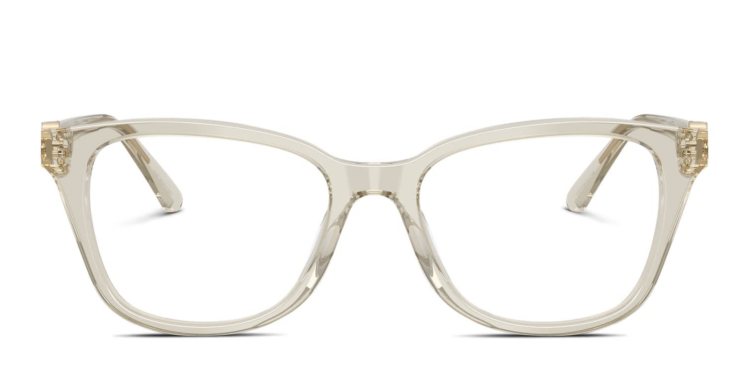 Swarovski SK2073 Clear, Beige glasses - Clear / Beige - Frontal View