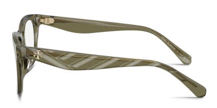 Tory Burch TY2175U Clear, Green glasses - Clear / Green - Side View