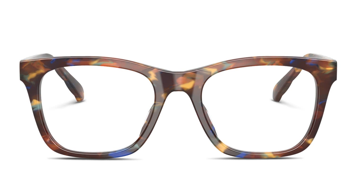 Tory Burch TY2175U Blue, Green, Brown glasses - Blue / Green / Brown - Frontal View