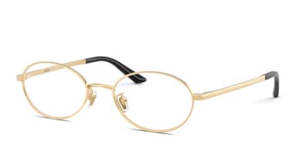 Versace VE1325D Gold glasses - Gold - Angle View