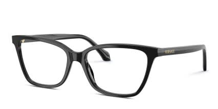 Versace VE3398 Black glasses - Black - Angle View