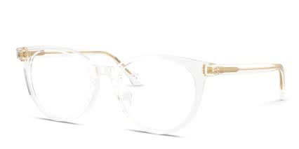 Versace VE3404D Clear glasses - Clear - Angle View