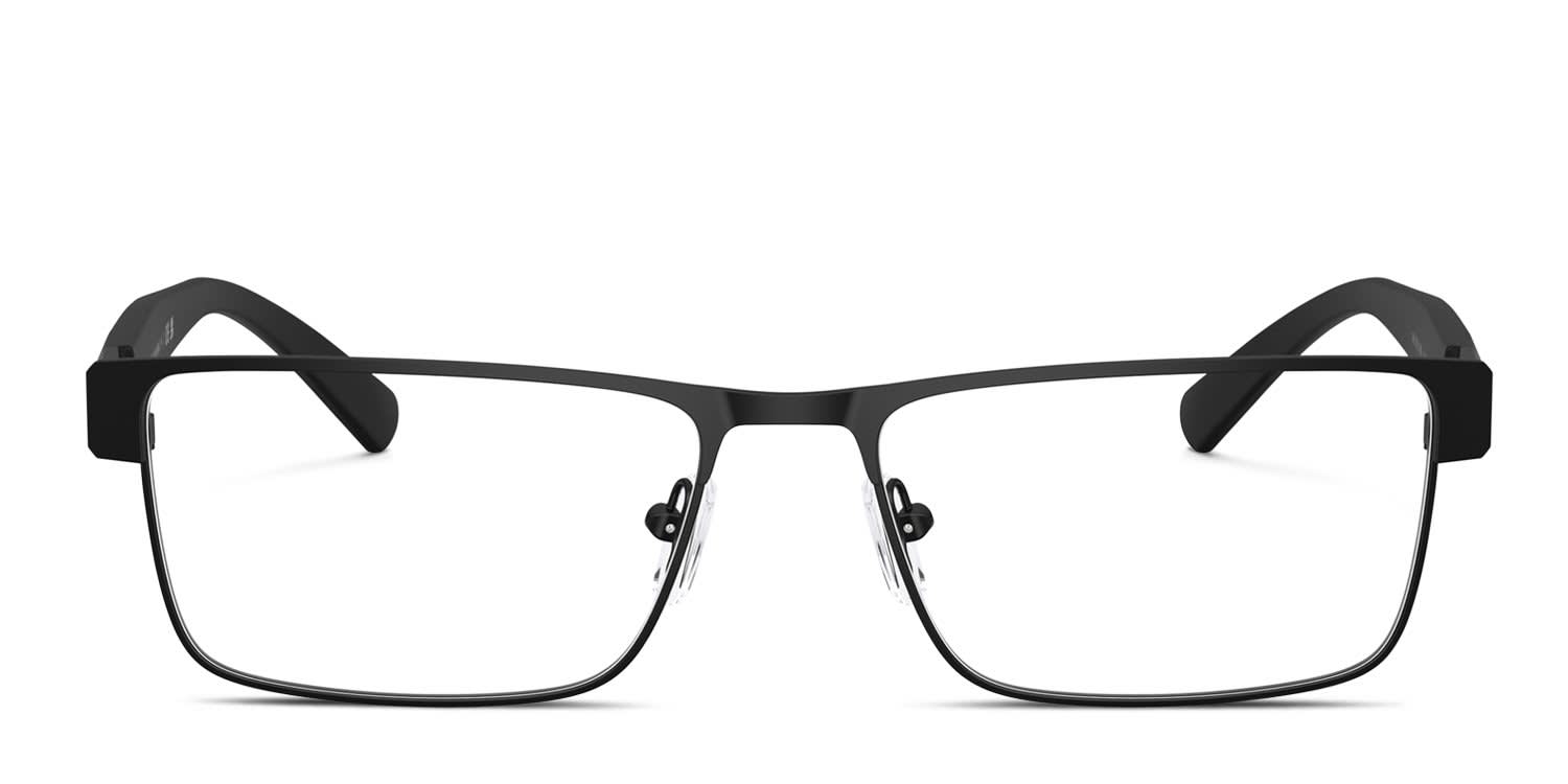Armani Exchange AX1078 Black glasses - Black - Frontal View