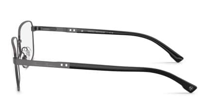 Brooks Brothers BB1136 Gunmetal glasses - Gunmetal - Side View
