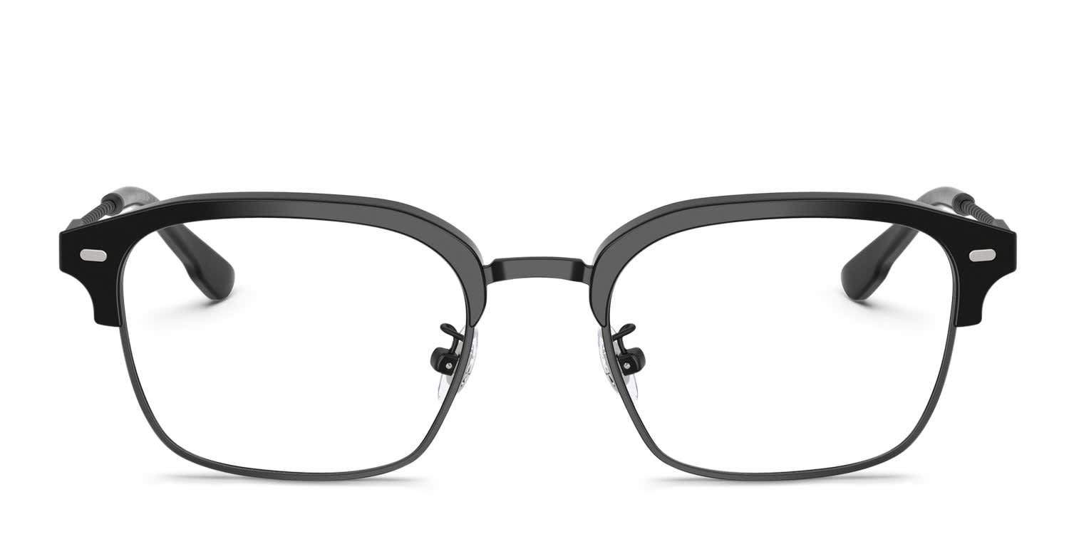 Brooks Brothers BB1137D Black glasses - Black - Frontal View