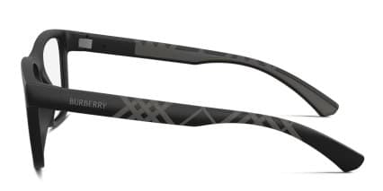 Burberry BE2464U Black glasses - Black - Side View