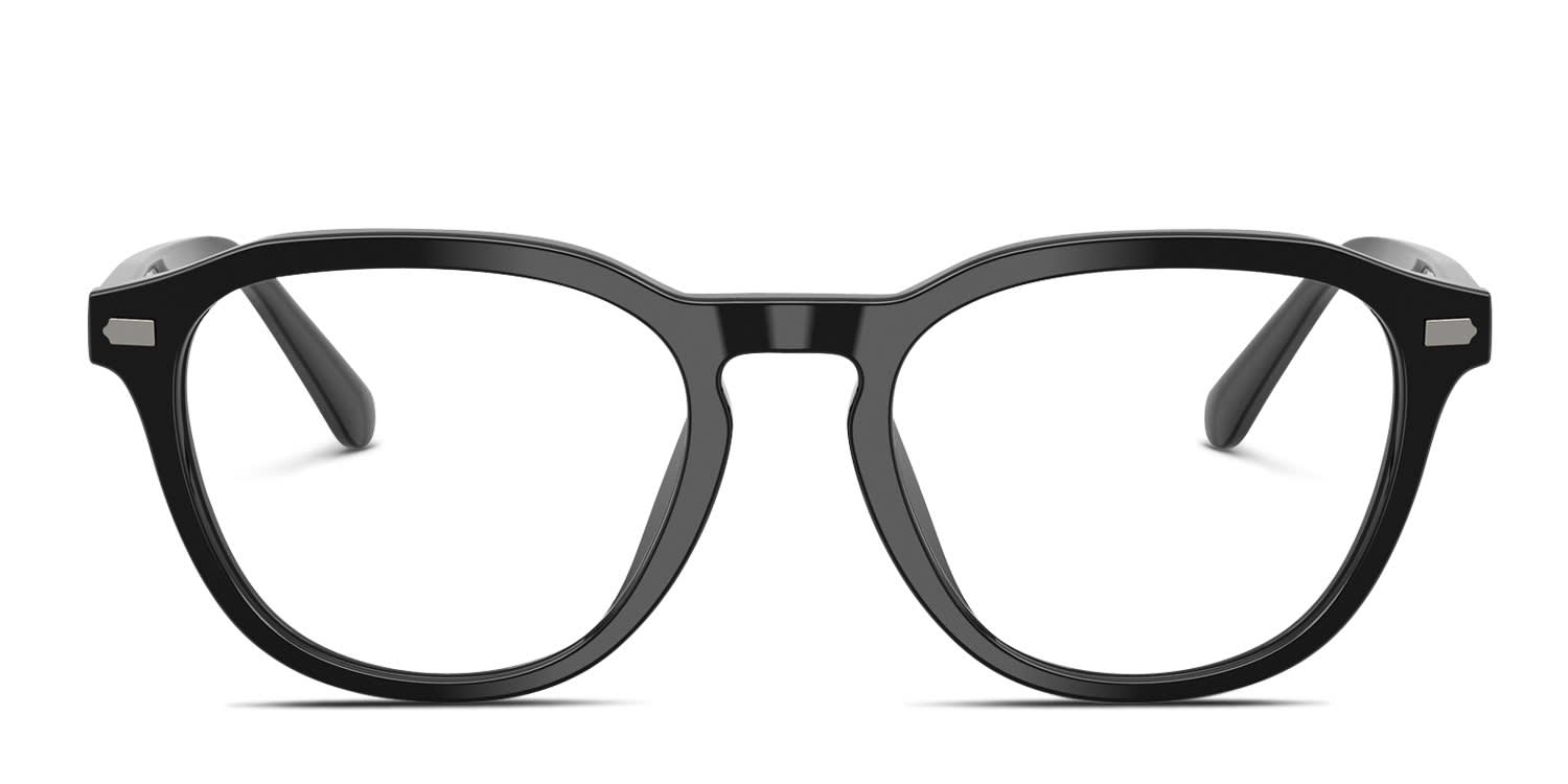 Coach HC6311U Black glasses - Black - Frontal View