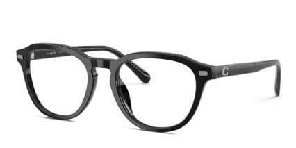 Coach HC6311U Black glasses - Black - Angle View