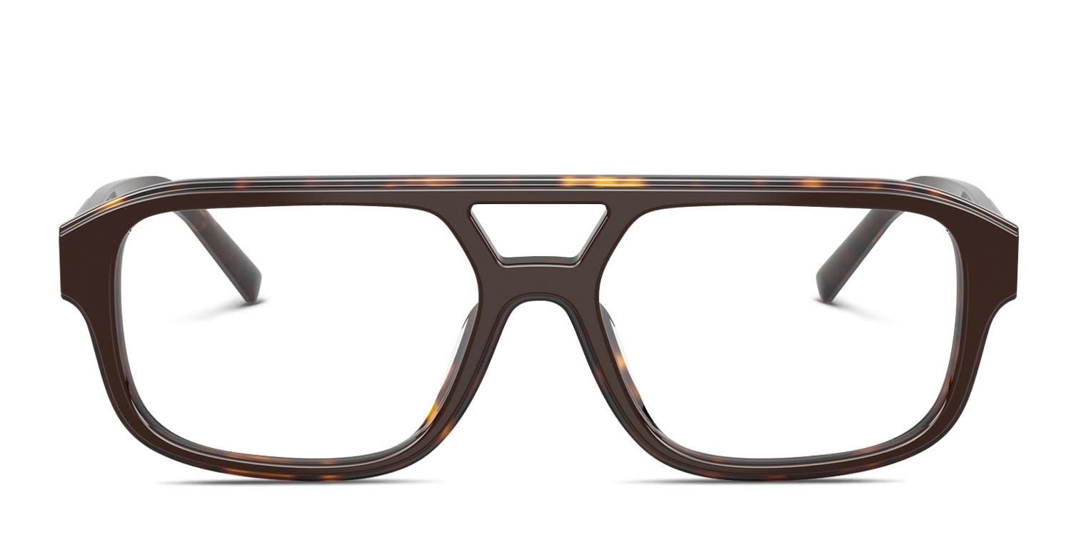 Diesel DL4029U Brown glasses - Brown - Frontal View