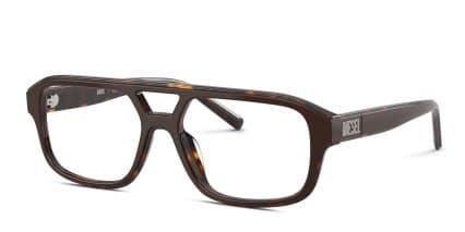 Diesel DL4029U Brown glasses - Brown - Angle View