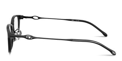 Diesel DL4032D Black glasses - Black - Side View