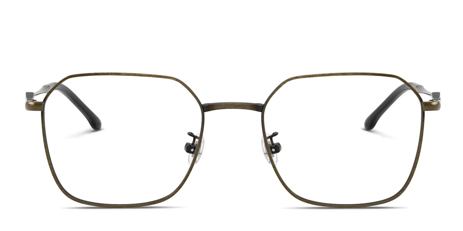 Diesel DL5012D Gray, Green glasses - Gray / Green - Frontal View